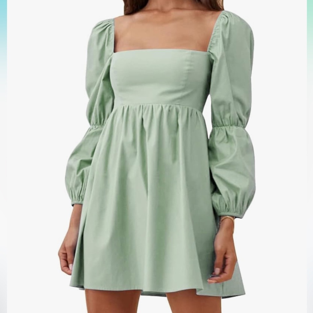 Light Green Dress